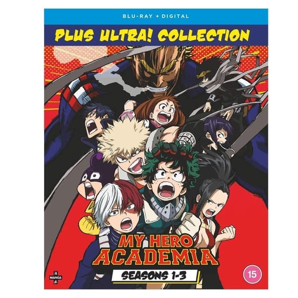 My Hero Academia: Plus Utra! Collection - Seasons 1-3 [15] Blu-ray Box Set Brand New