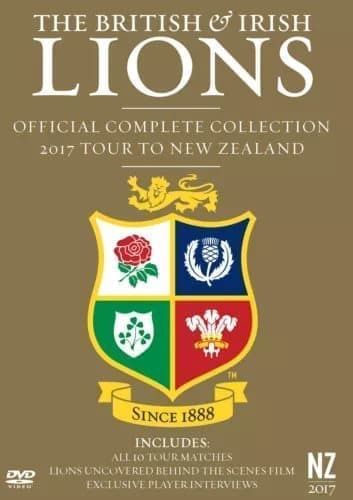 British and Irish Lions: Official Complete Collection 2017… [E] DVD Box Set Brand New