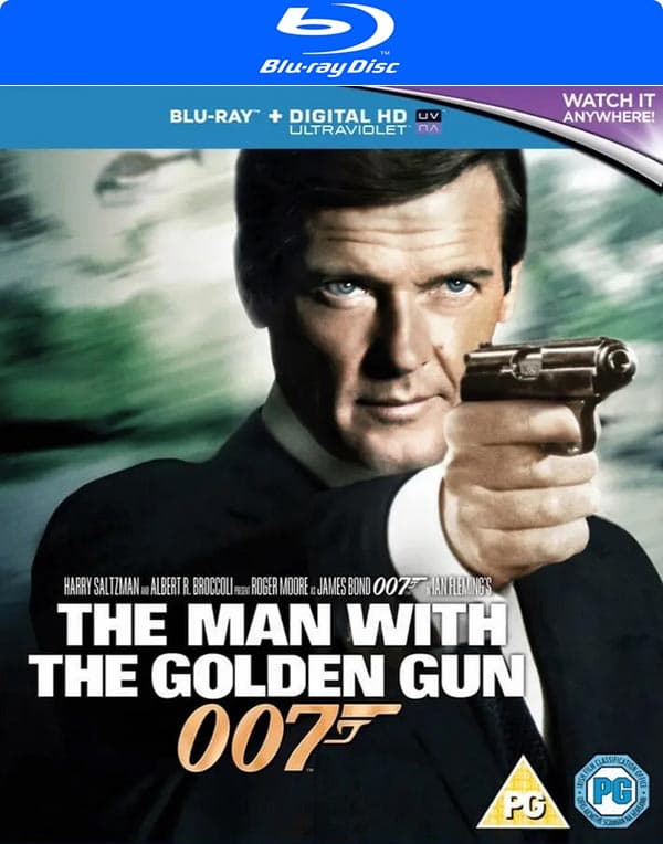 James Bond / Mannen med den gyllene pistolen (Blu-ray)