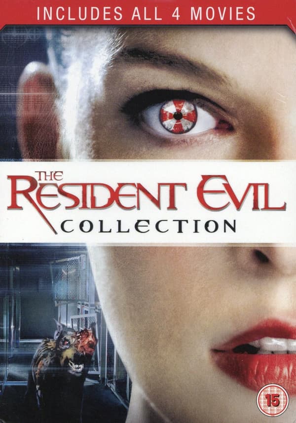 Resident Evil 1-4 (Ej svensk text) (4 DVD)