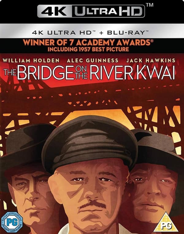 Bron över floden Kwai (4K Ultra HD + Blu-ray)