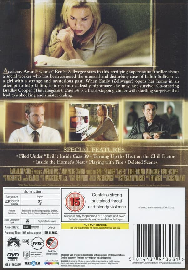 Case 39 (DVD)