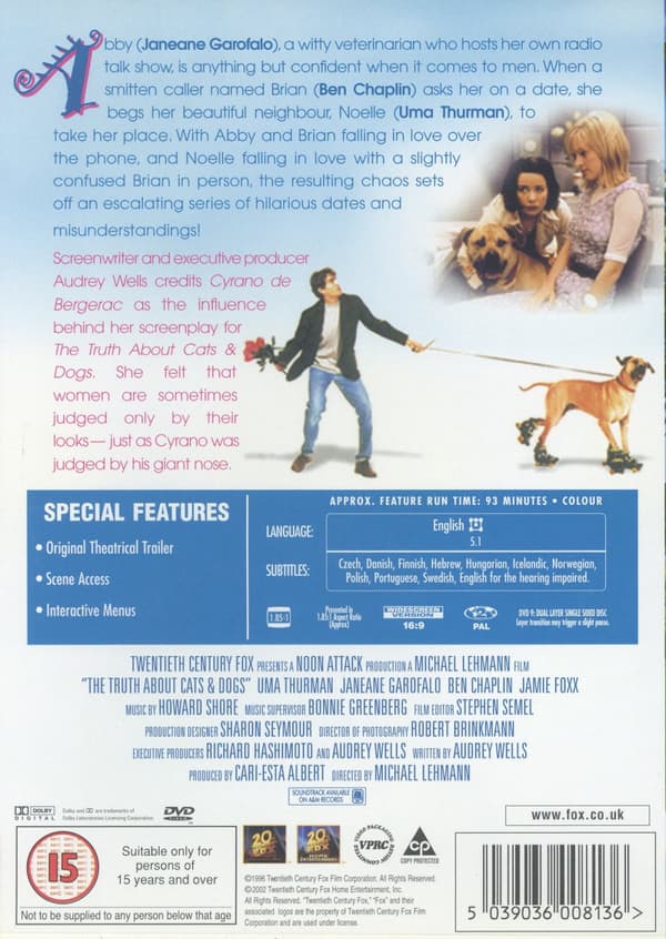 Sanningen om katter och hundar (DVD)
