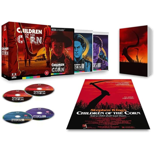 Children of the Corn 1-3 (Stephen King) import (2 4K Ultra HD + 2 Blu-ray)