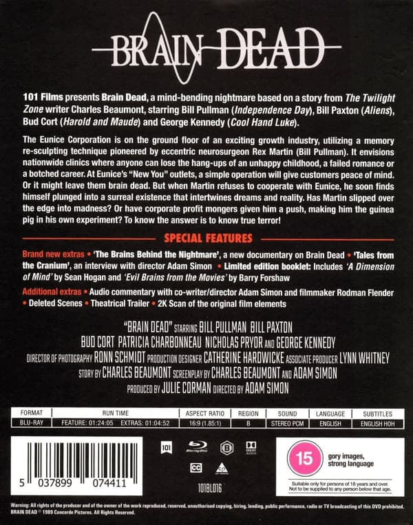 Brain Dead - Ltd edition (ej svensk text) (Blu-ray)