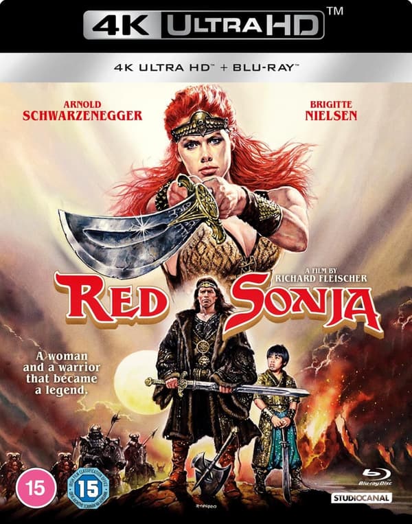 Red Sonja - Barbarernas hämnd (Ej svensk text) (4K Ultra HD + Blu-ray)