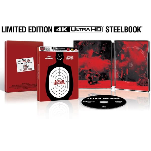 Dödligt vapen 1 - Ltd Steelbook (4K Ultra HD + Blu-ray)
