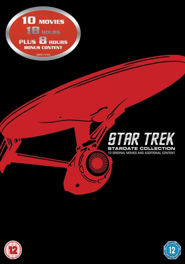 Star Trek 1-10 - The Movies Stardate collection (12 DVD)
