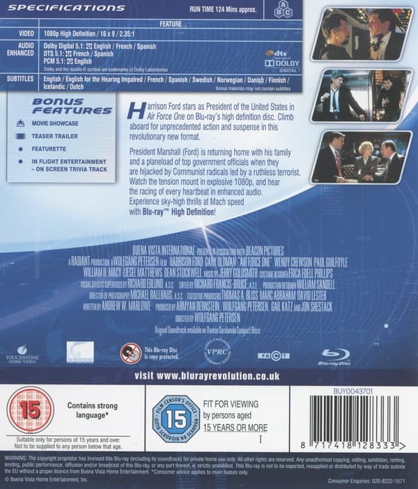 Air Force One (Blu-ray)
