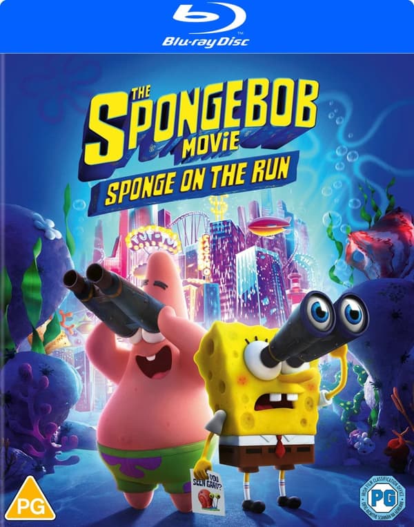 SvampBob Fyrkant / Svamp på rymmen (Blu-ray)