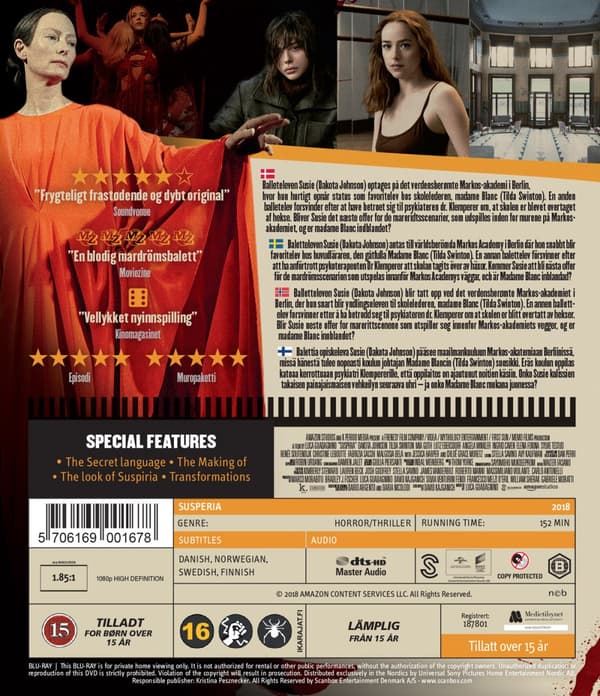 Suspiria (Blu-ray)