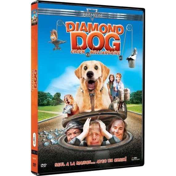 DVD Diamanthund - miljardärshund - Äventyr - Stouffer Mark - 1h34mn - Franska
