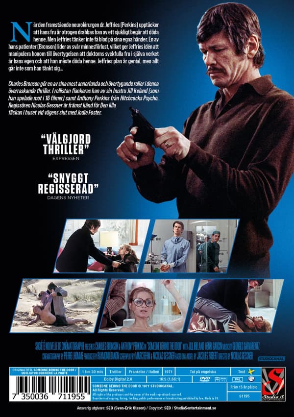 Mördare bakom dörren - digitalt restaurerad (DVD)