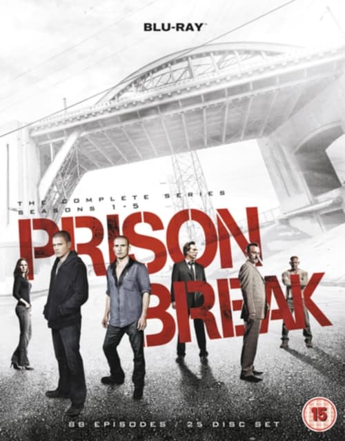 Prison Break Season 1-5 Complete Box Set (25 Blu-ray)