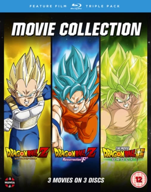 Dragon Ball Movie Trilogy (Battle of Gods. Resur (3 Blu-ray)