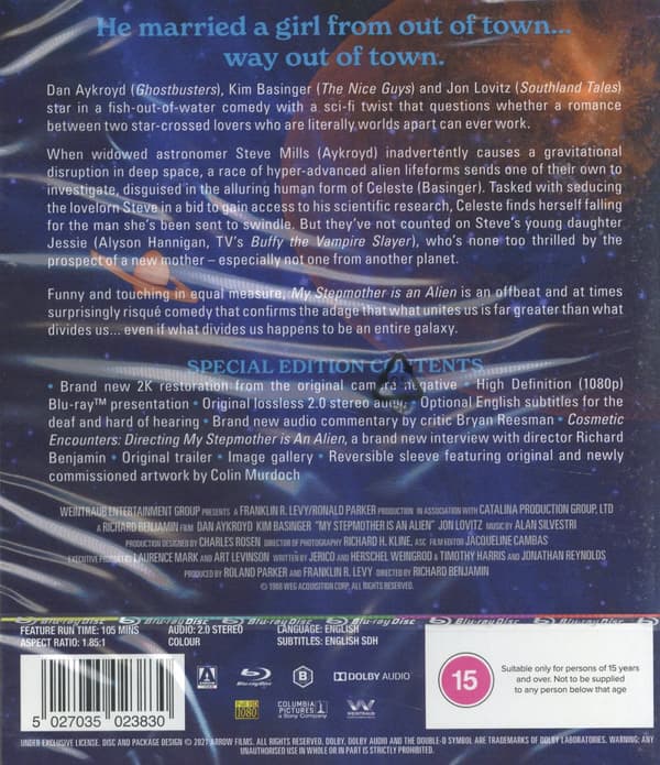 My Stepmother is an Alien (Blu-ray)