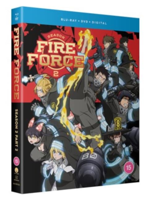 Fire Force Season 2 Part 2 (4 Blu-ray + DVD)