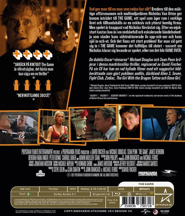 The Game - Digitalt restaurerad (Blu-ray)