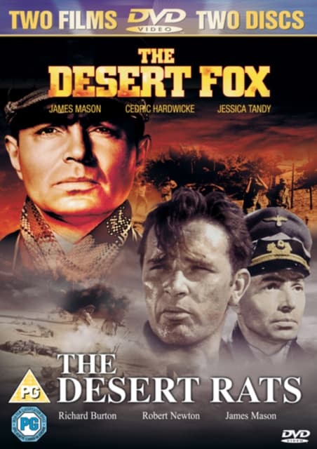 Ökenräven + Ökenråttorna (Ej svensk text) (2 DVD)