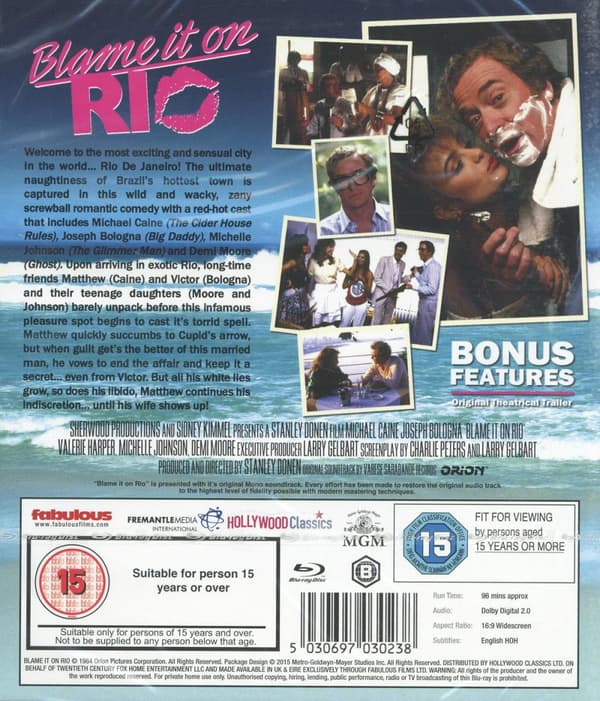 Vi skyller på Rio (Ej svensk text) (Blu-ray)