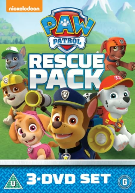 Paw Patrol 1 3 Rescue Pack (3 DVD)