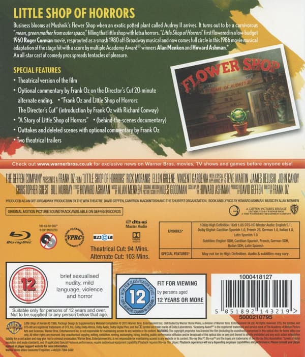 Little Shop of Horrors (Blu-ray)
