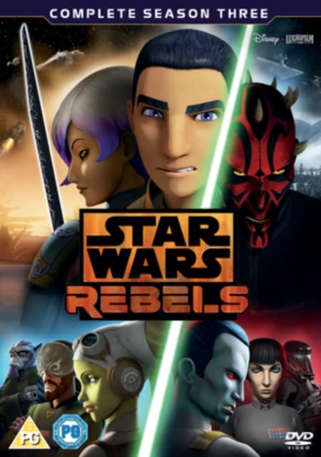 Star Wars: Rebels - Season 3 (4 DVD)