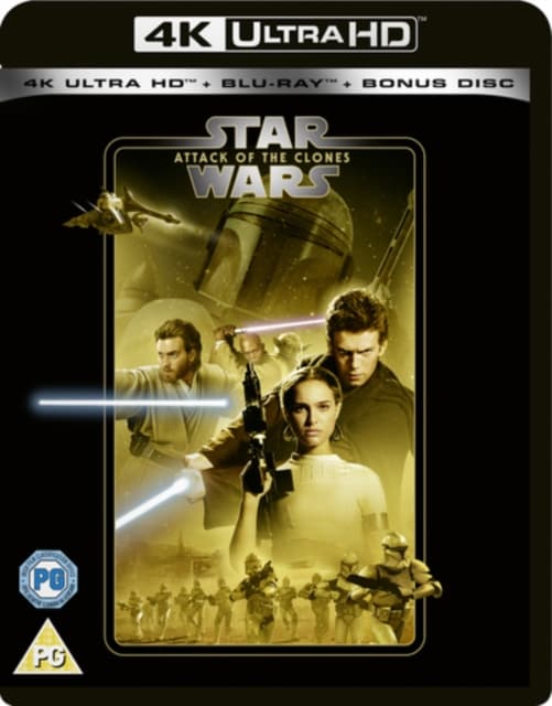 Star Wars Episode Ii: Attack of the Clones (4K Ultra HD + 2 Blu-ray)