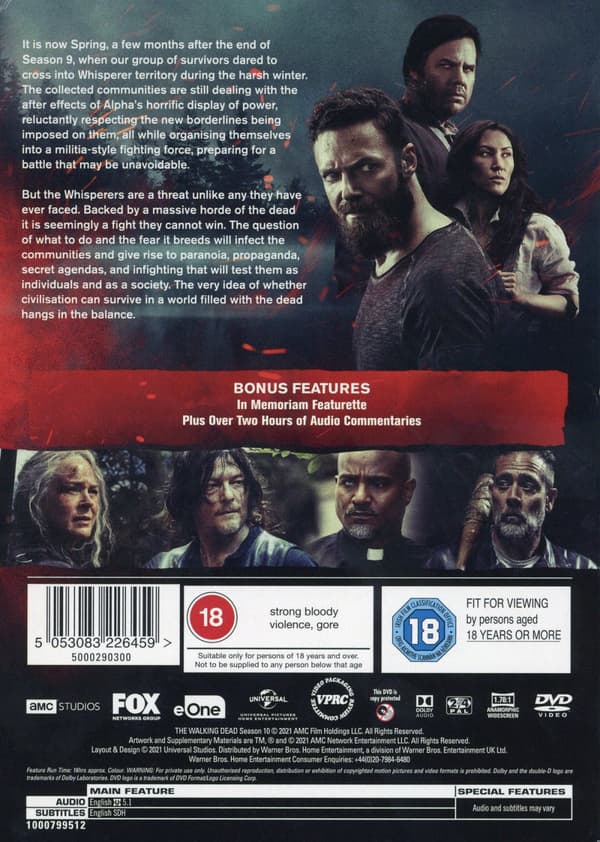 Walking Dead. the S10 (6 DVD)