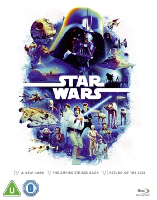 Star Wars Trilogy: Episodes 4-6 (6 Blu-ray)