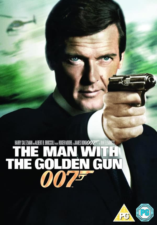 James Bond / Mannen med den gyllene pistolen (DVD)