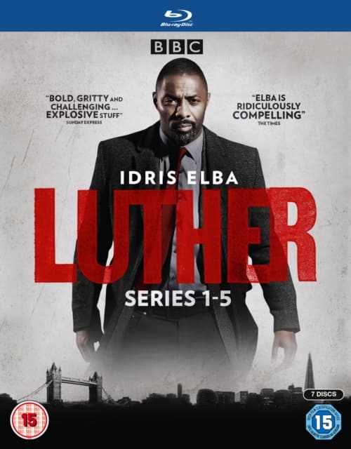 Luther Series 1-5 (7 Blu-ray)