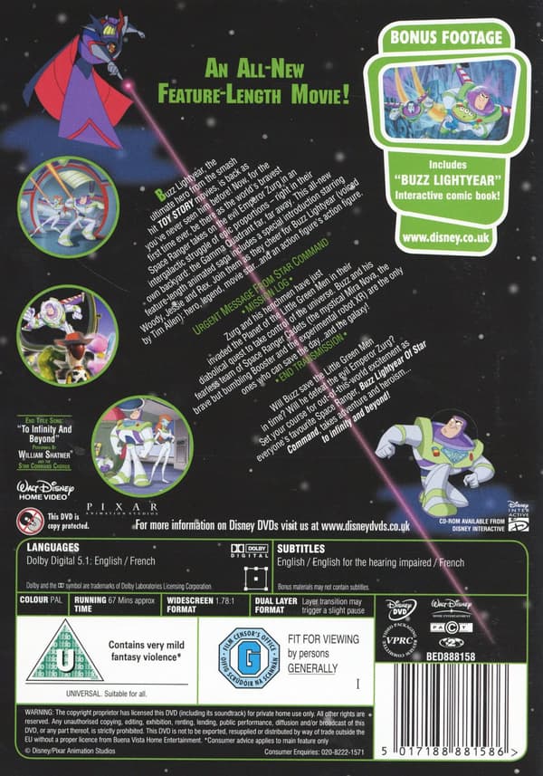 Buzz Lightyear (DVD)