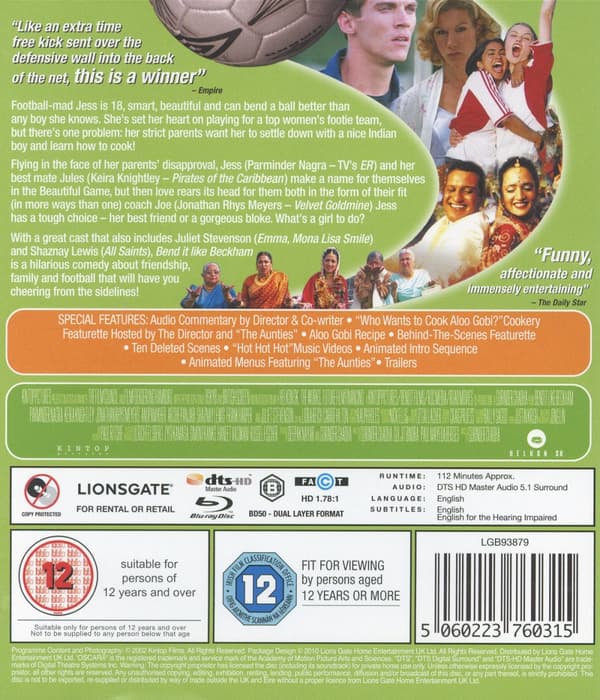 Bend It Like Beckham (Blu-ray)