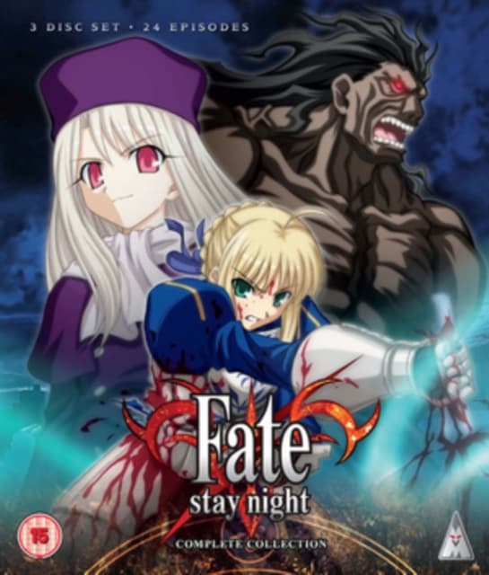 Fate Stay Night: Complete Collection (3 Blu-ray + DVD)