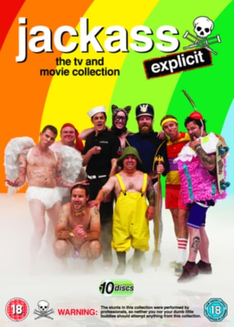 Jackass Tv Movie Coll Explicit (10 DVD)