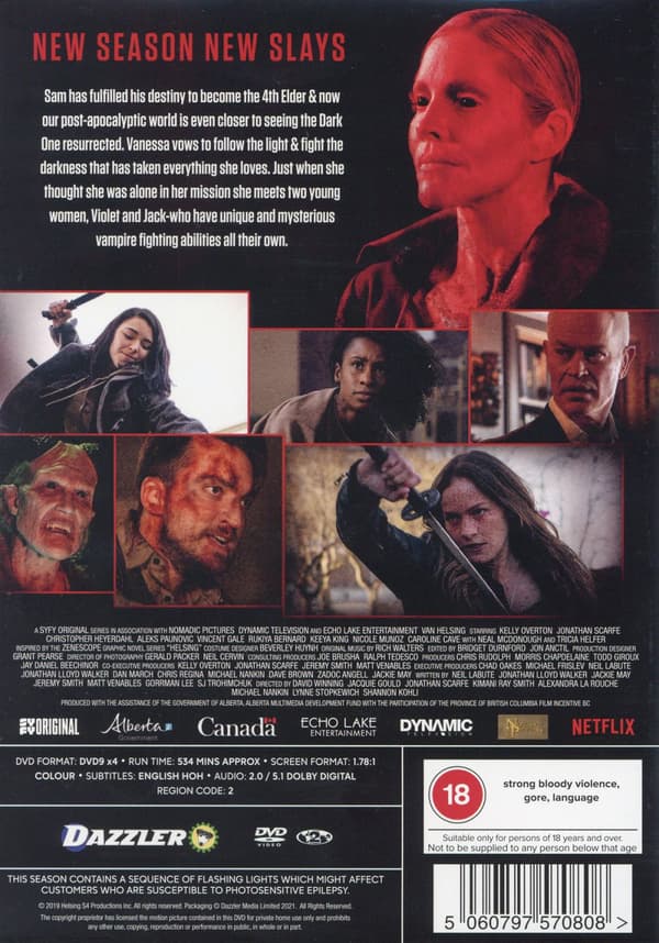 Van Helsing: Season 4 (4 DVD)