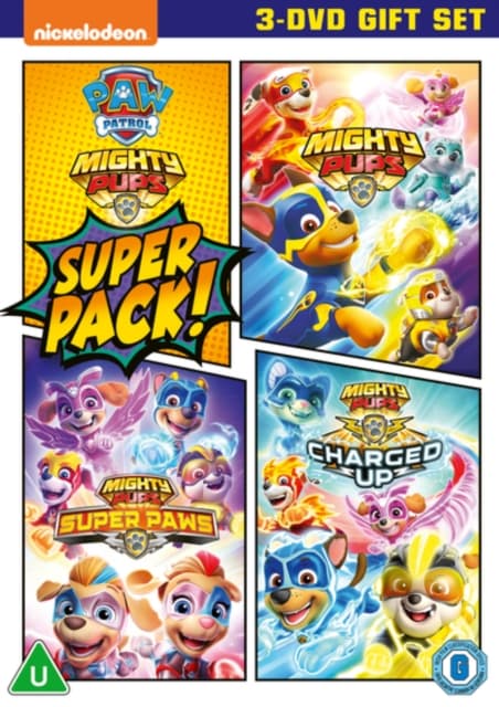 Paw Patrol Mighty Pups Super Pack! (3 DVD)