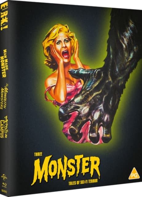 Three Monster Tales of Sci-Fi Terror (2 Blu-ray)