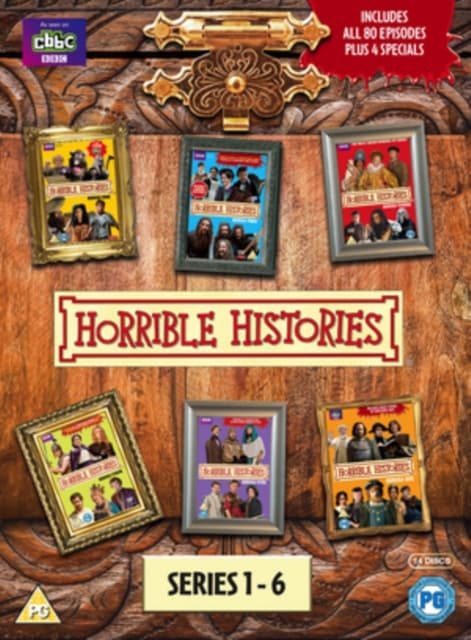 Horrible Histories Series 1-6 (14 DVD)