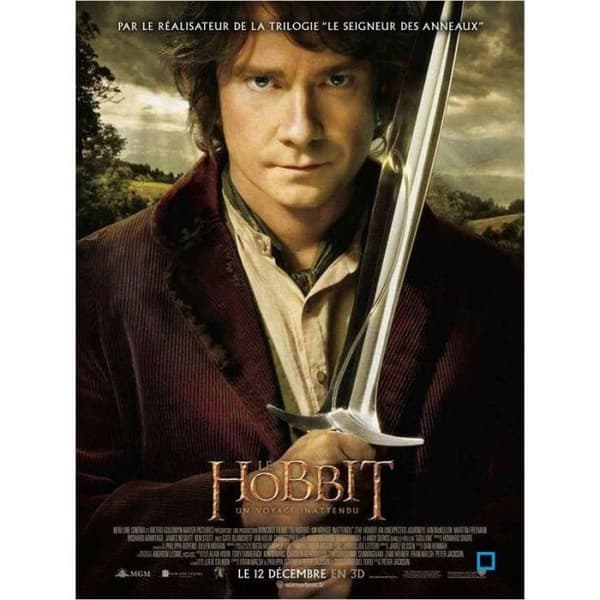 Blu-ray The Hobbit: The Trilogy Box (Lång version)