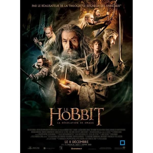 Blu-ray The Hobbit: The Trilogy Box (Lång version)