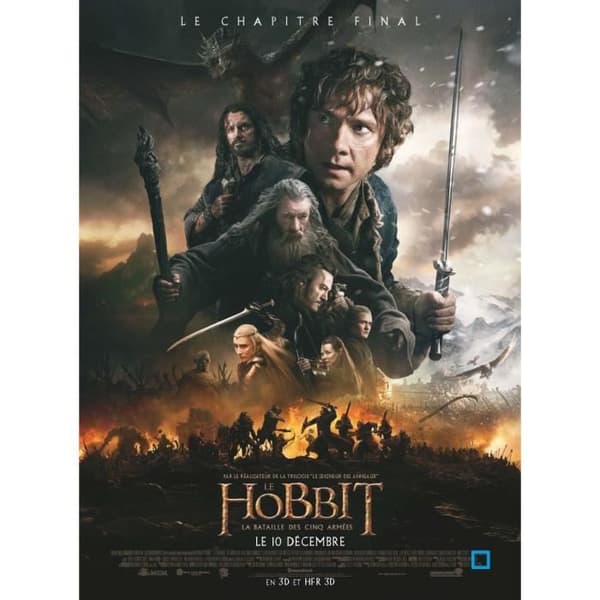 Blu-ray The Hobbit: The Trilogy Box (Lång version)