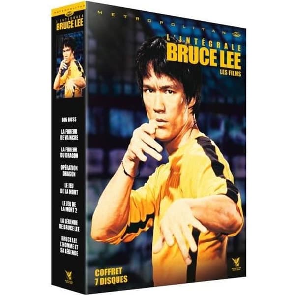 DVD-box - Bruce Lee - Komplett 7 DVD - Zon 2 - Standardutgåva - För alla åldrar