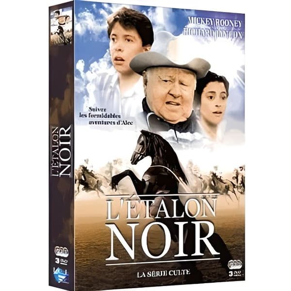 DVD - The Black Stallion - Cox Richard Ian - Rooney Mickey - 4h30mn - LCJ - TV-serier - All publik