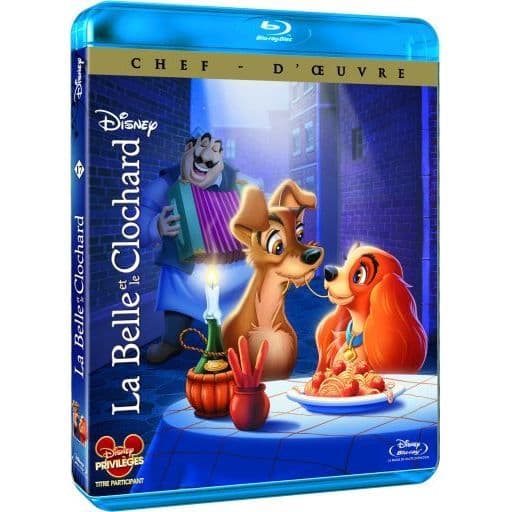 Blu-Ray - DISNEY - Lady and the Tramp - Animation - 1080p - All publik