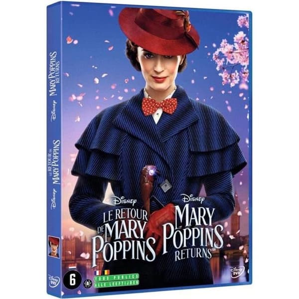 mary poppins återvänder dvd disney 2019