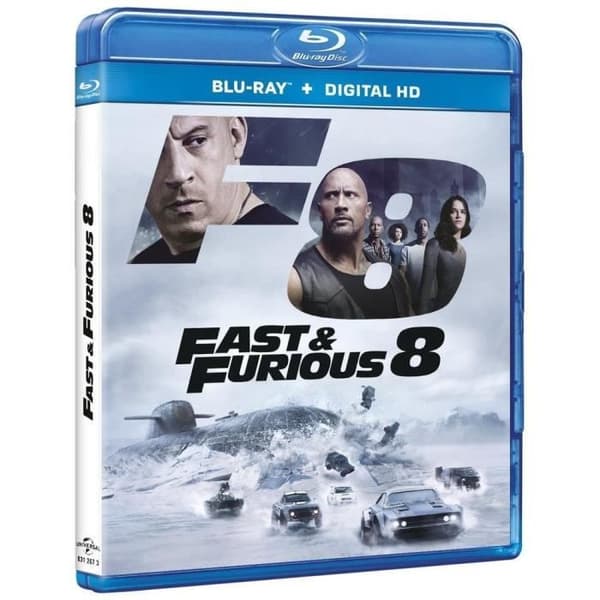 fast and furious 8 blu ray 2017