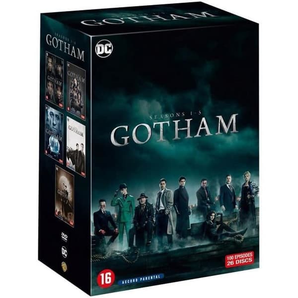 DVD Gotham-Complete-säsonger 1 till 5