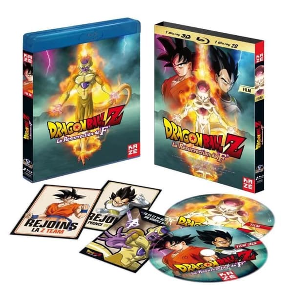 Dragon Ball Z: The Resurrection of F - The Movie - Blu-Ray 3D och 2D